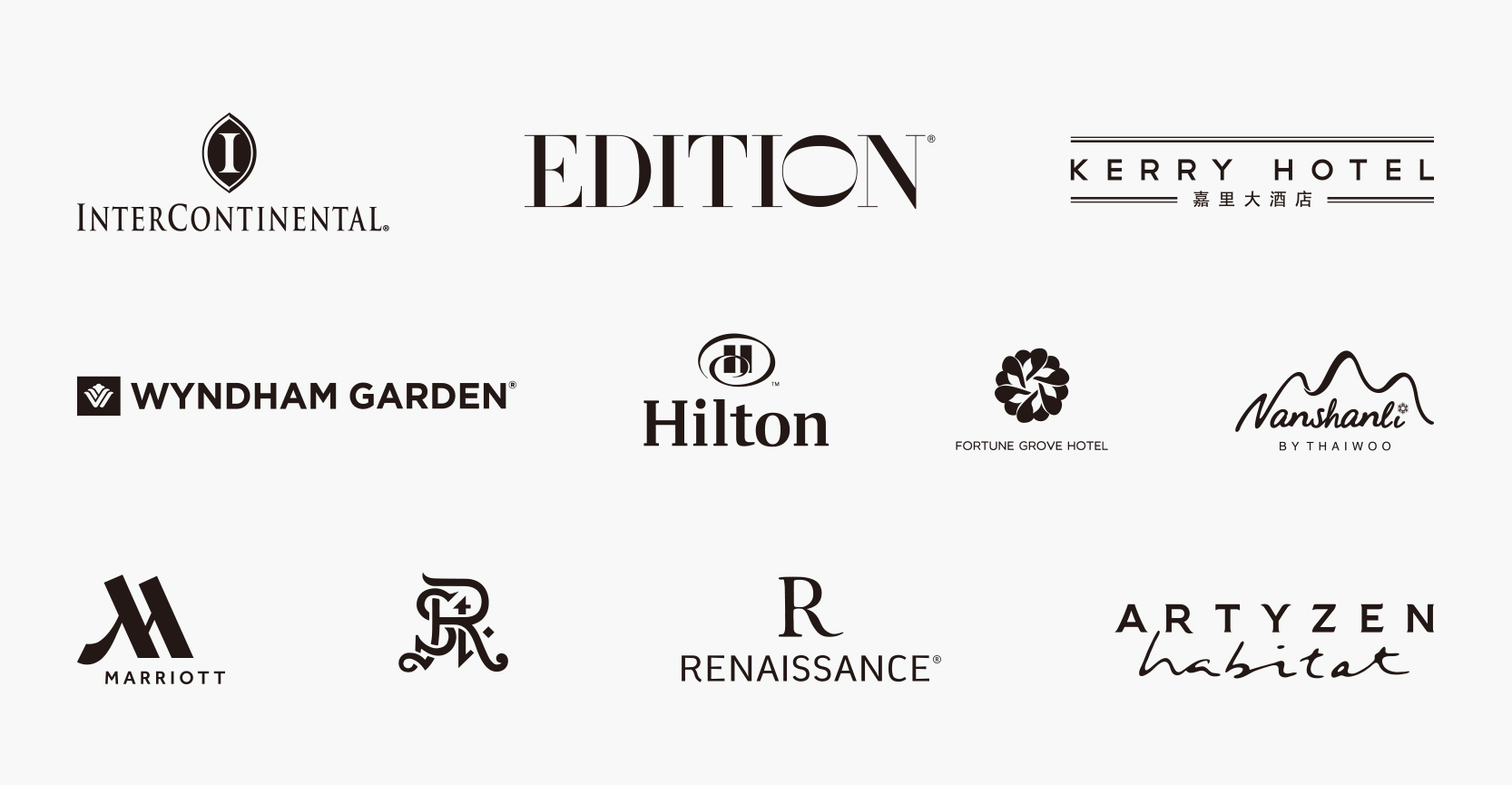 北辰的酒店客户 | OUR CLIENT
